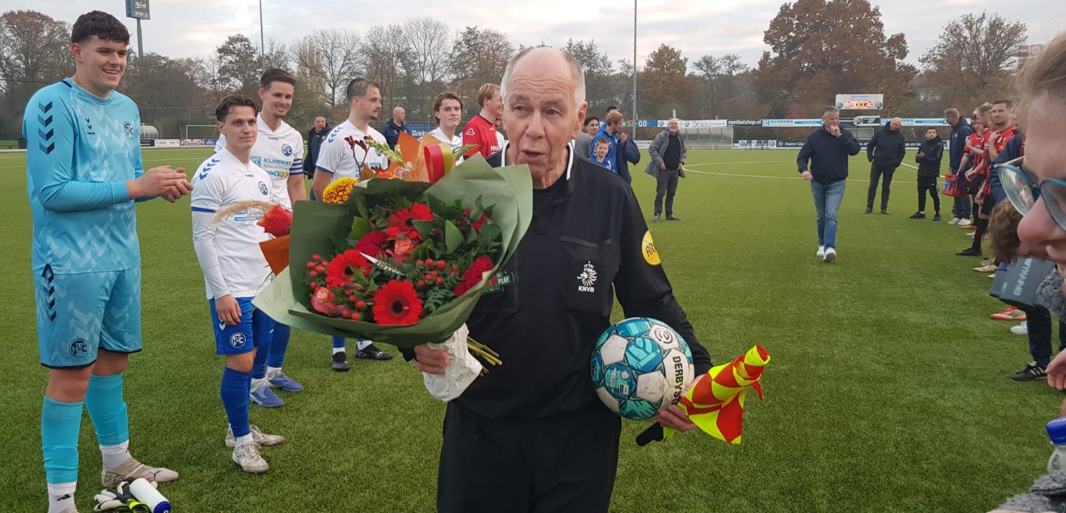 HTC 1 - Reaal Dronten 1 | Afscheid van een scheids